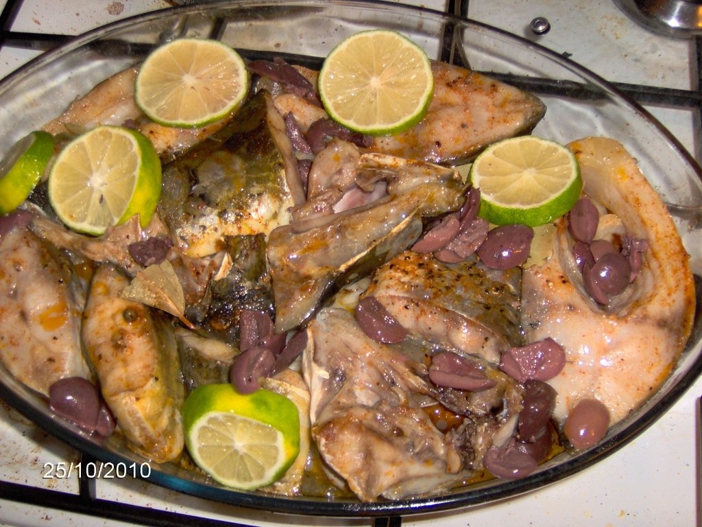 Peste la cuptor cu masline