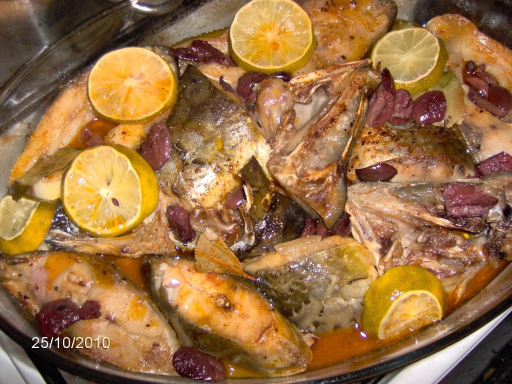 Peste la cuptor cu masline