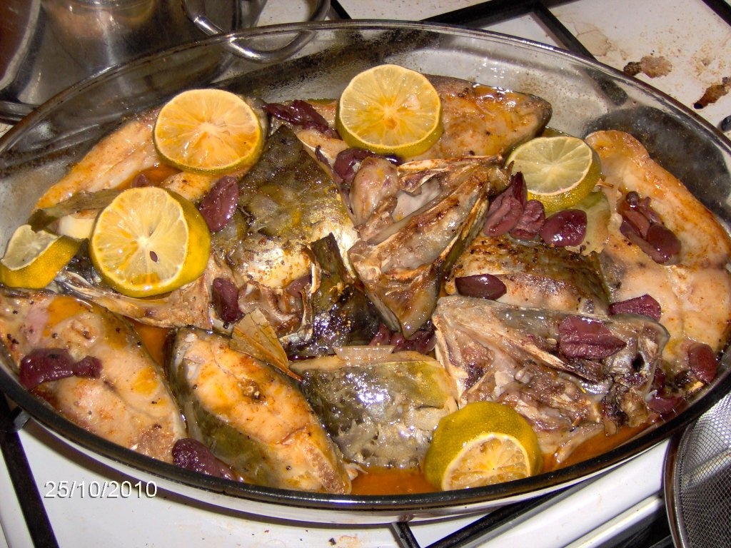 Peste la cuptor cu masline