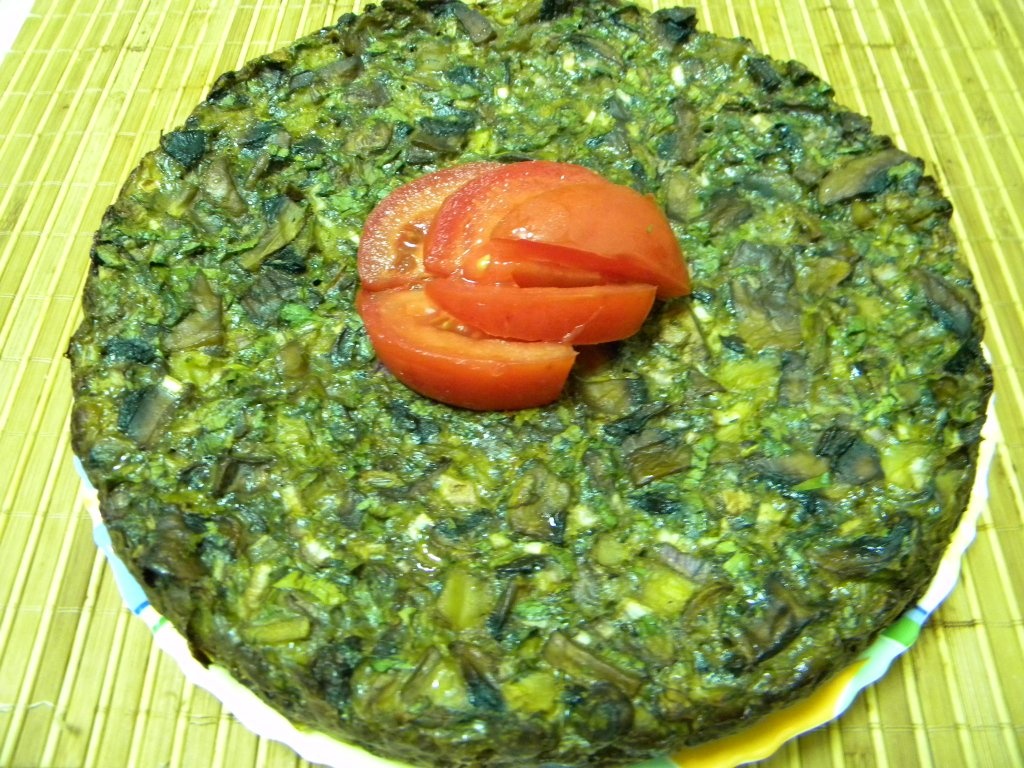 Drob de ciuperci,vinete si dovlecei