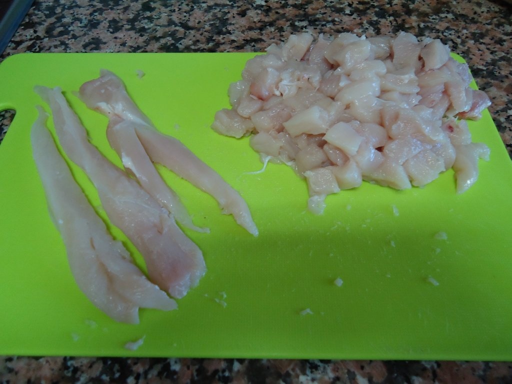 Paste cu pui si bacon