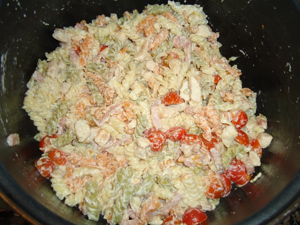 Paste cu pui si bacon