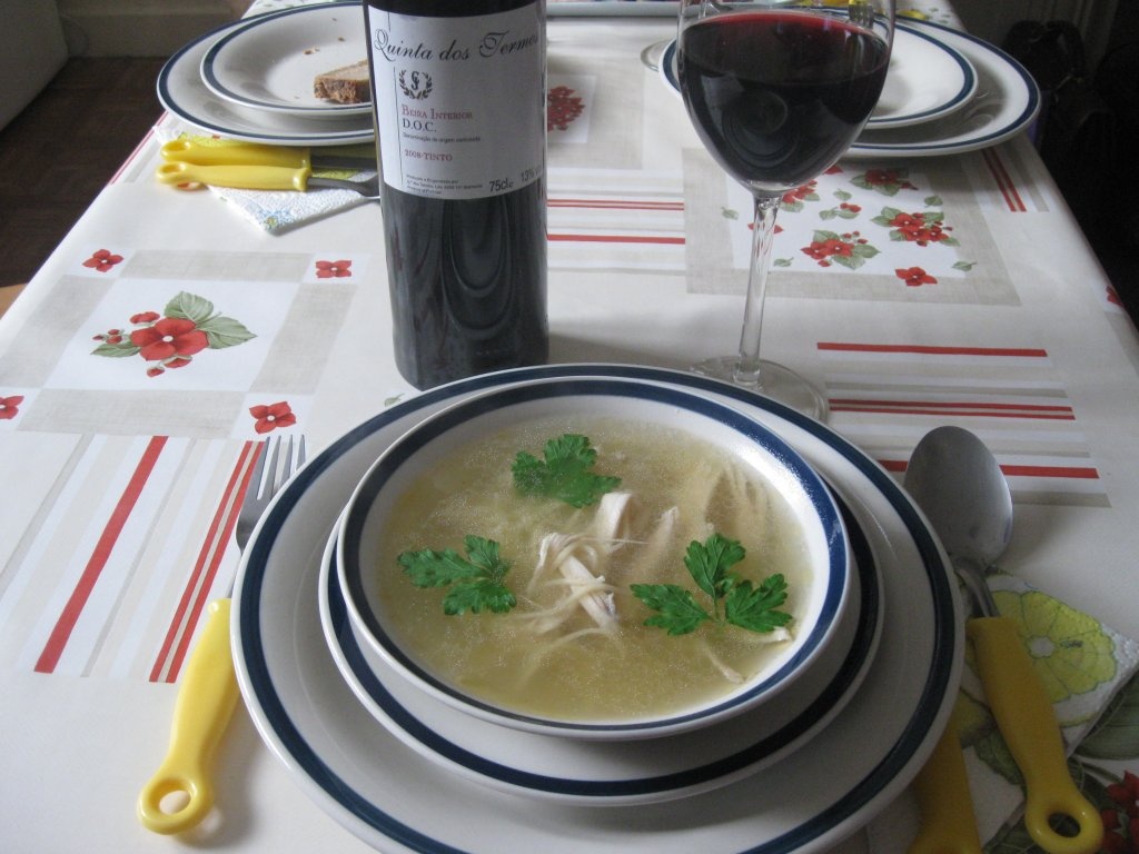 Supa de gaina cu fidea