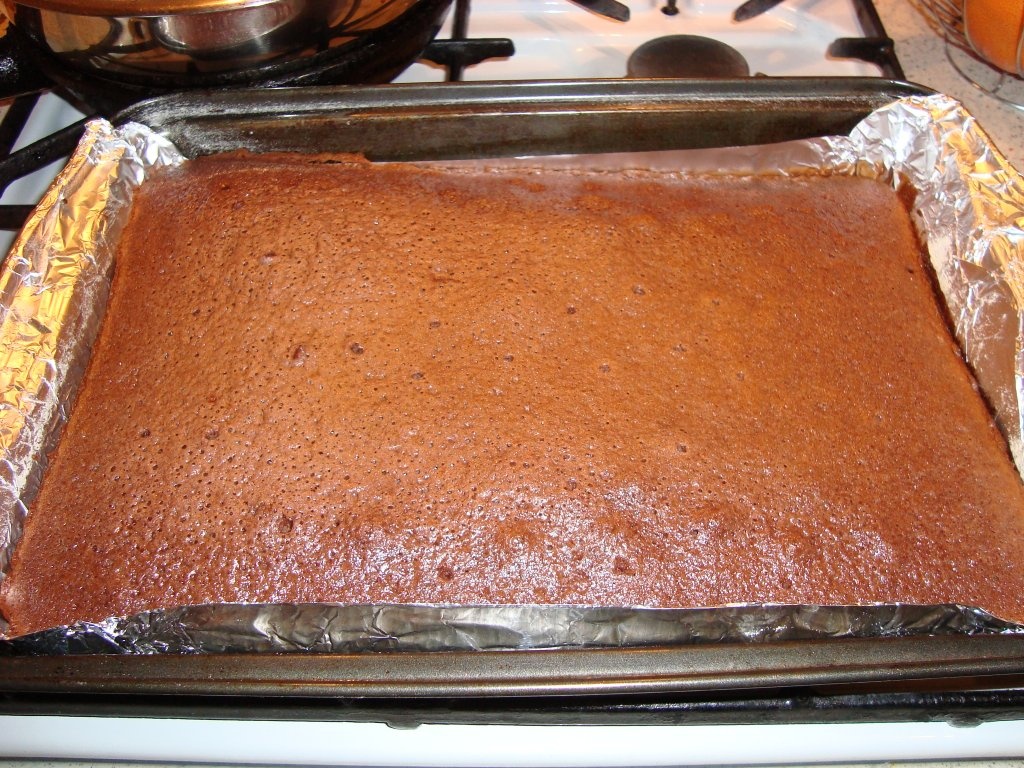 Negresa cu crema de vanilie