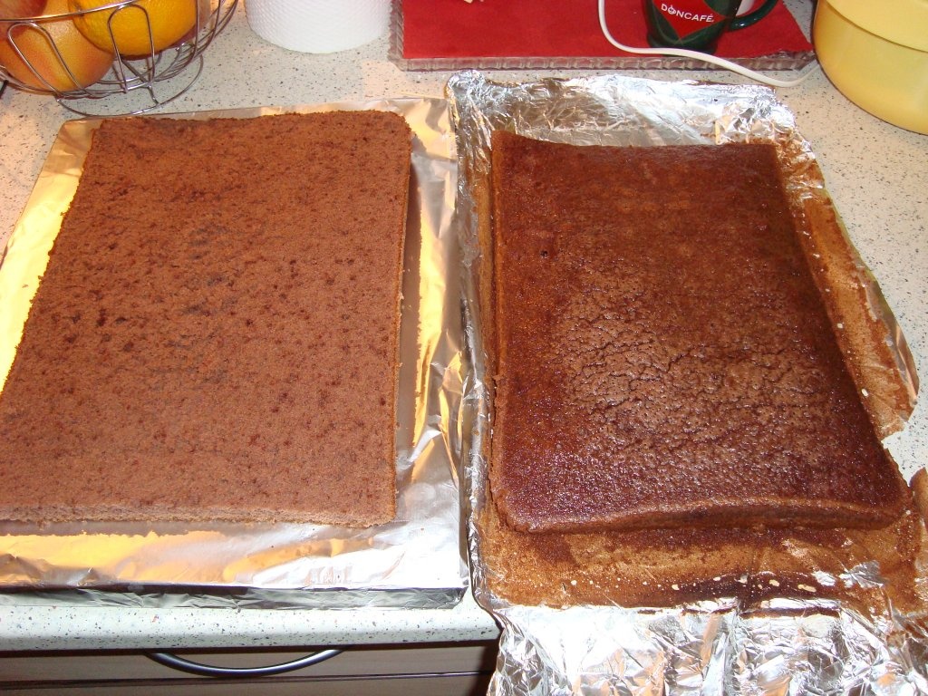 Negresa cu crema de vanilie