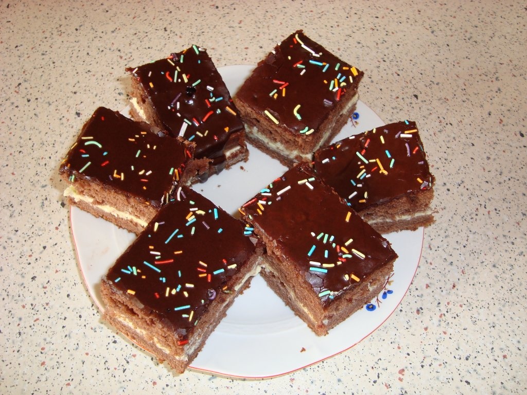 Negresa cu crema de vanilie