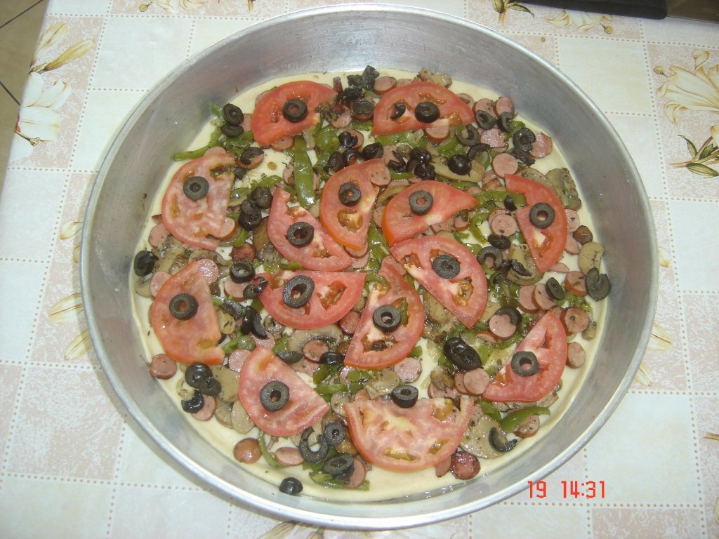 Pizza de casa