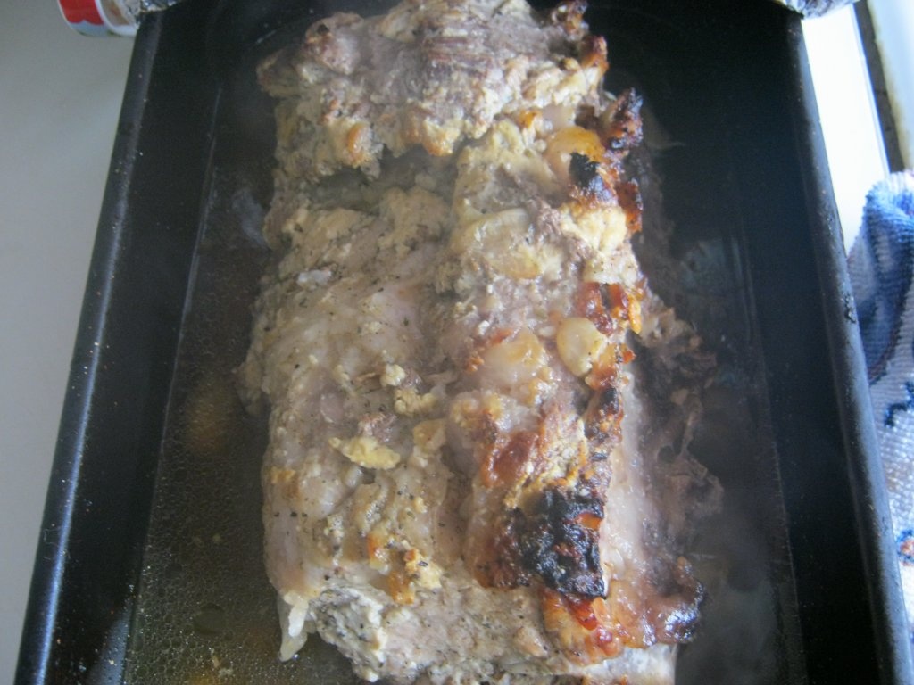 Friptură de porc cu mere-pentru Crăciun-