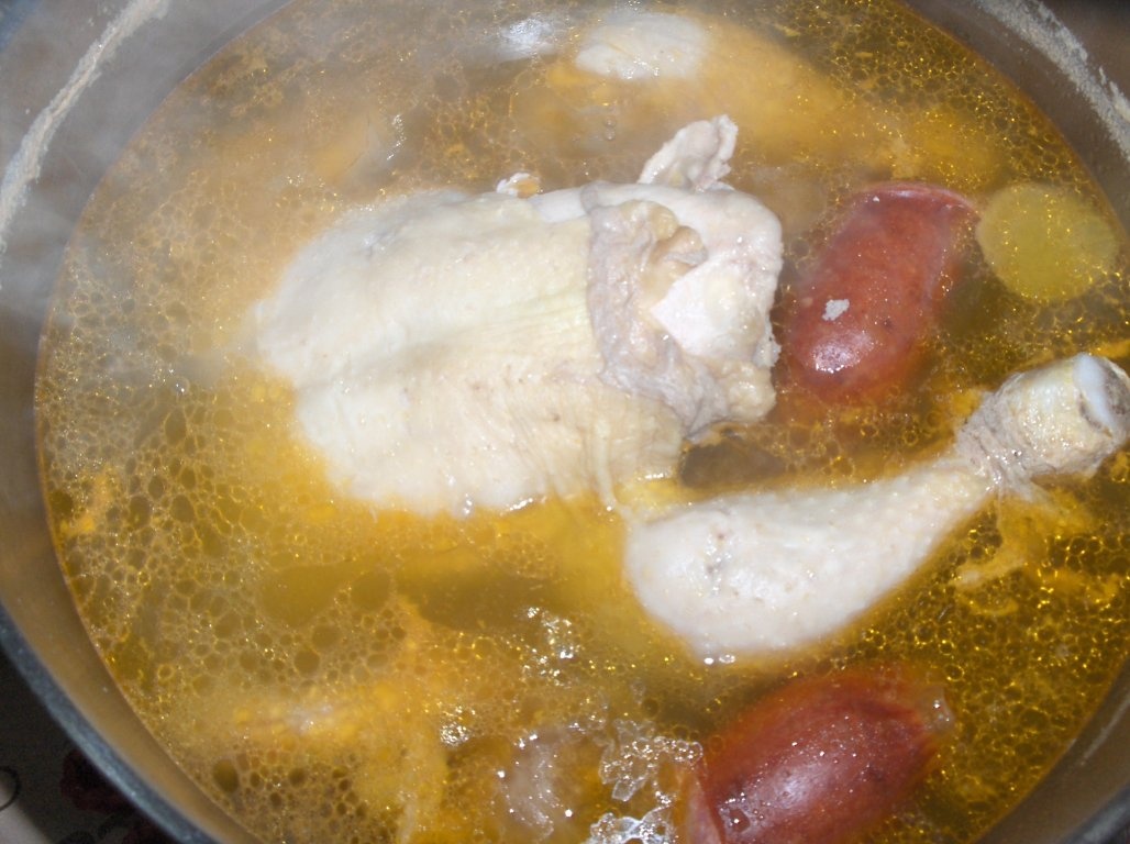 Galinha cerejada á Loulè( retetã regionalã Algarve)