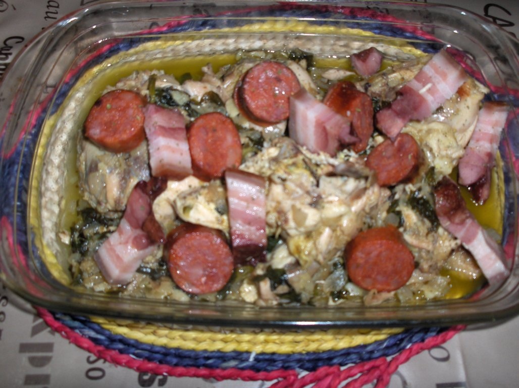 Galinha cerejada á Loulè( retetã regionalã Algarve)