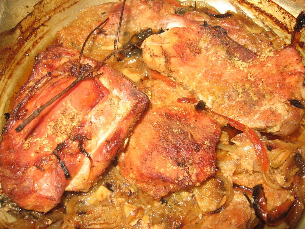 File de porc cu lamaie