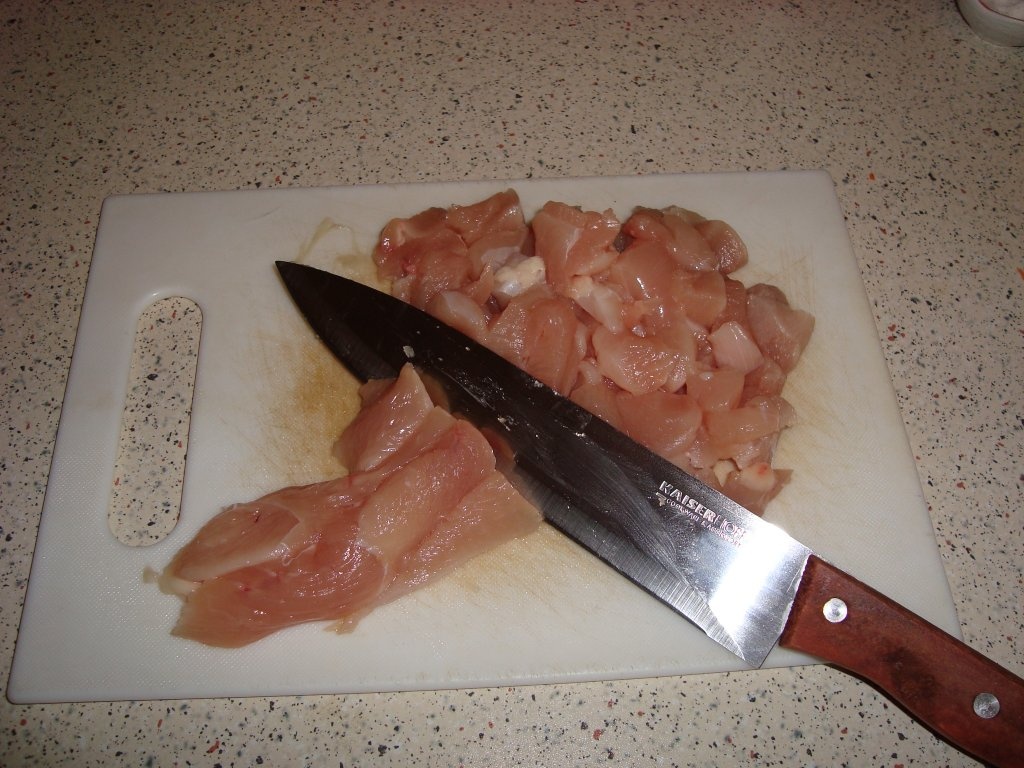 Fasole scazuta cu piept de pui