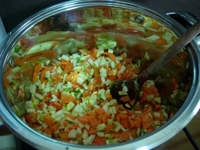 Ciorba de varza dulce cu afumatura