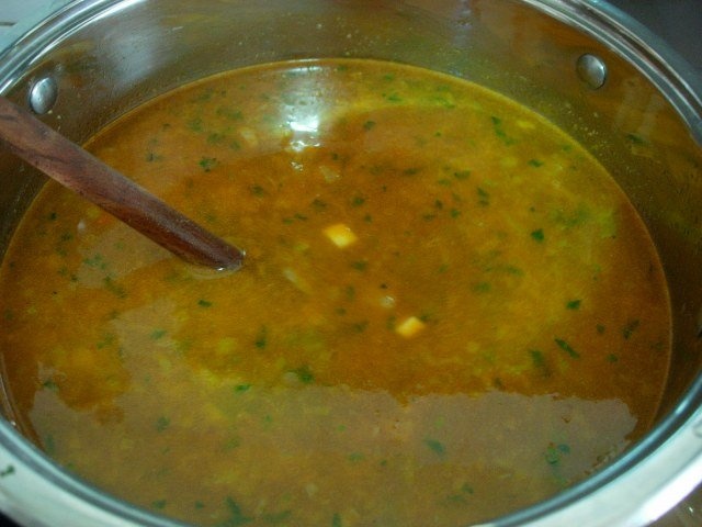 Ciorba de varza dulce cu afumatura