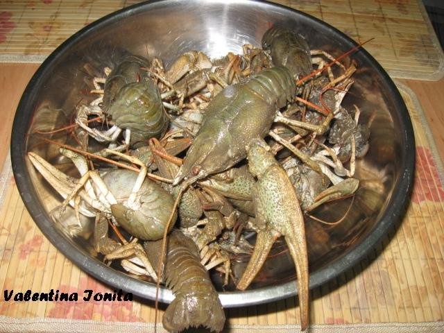 Raci prajiti in aluat de clatite de post