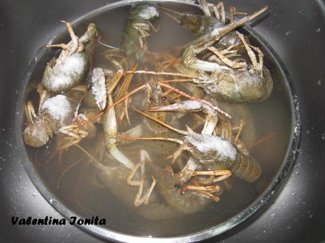 Raci prajiti in aluat de clatite de post