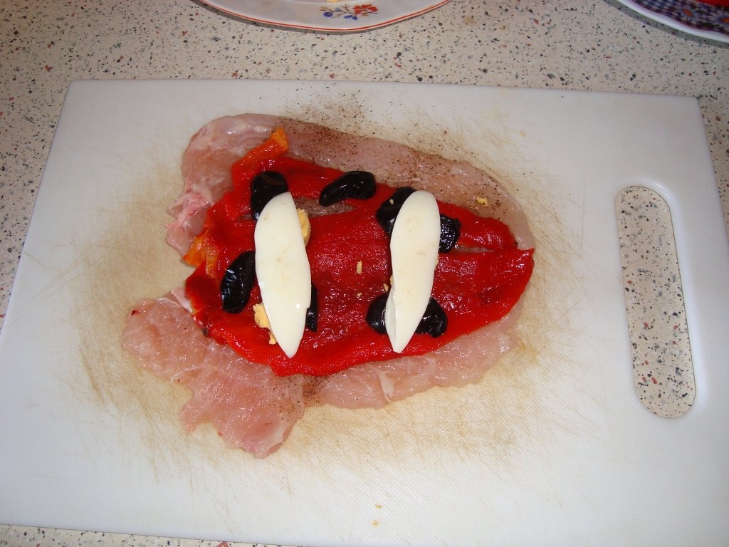 Rulouri din piept de pui