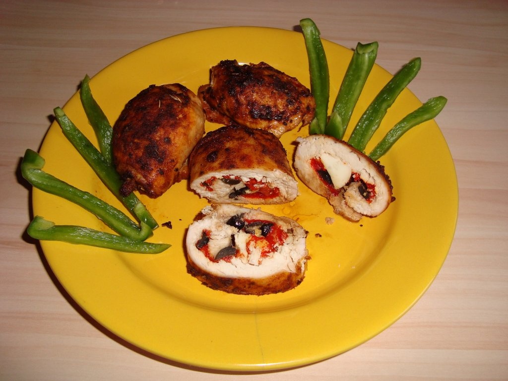 Rulouri din piept de pui