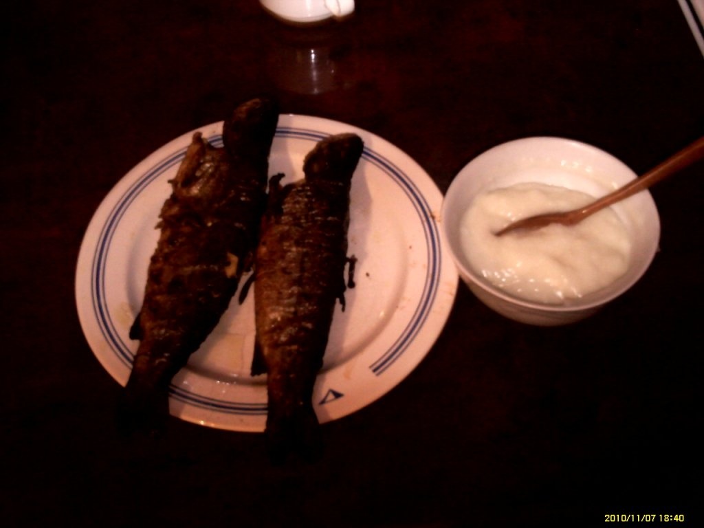 Pastrav cu cartofi la cuptor