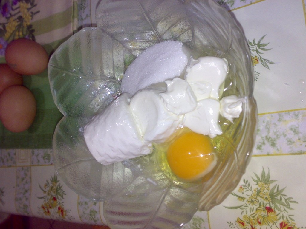 Brownies-cu crema de branza