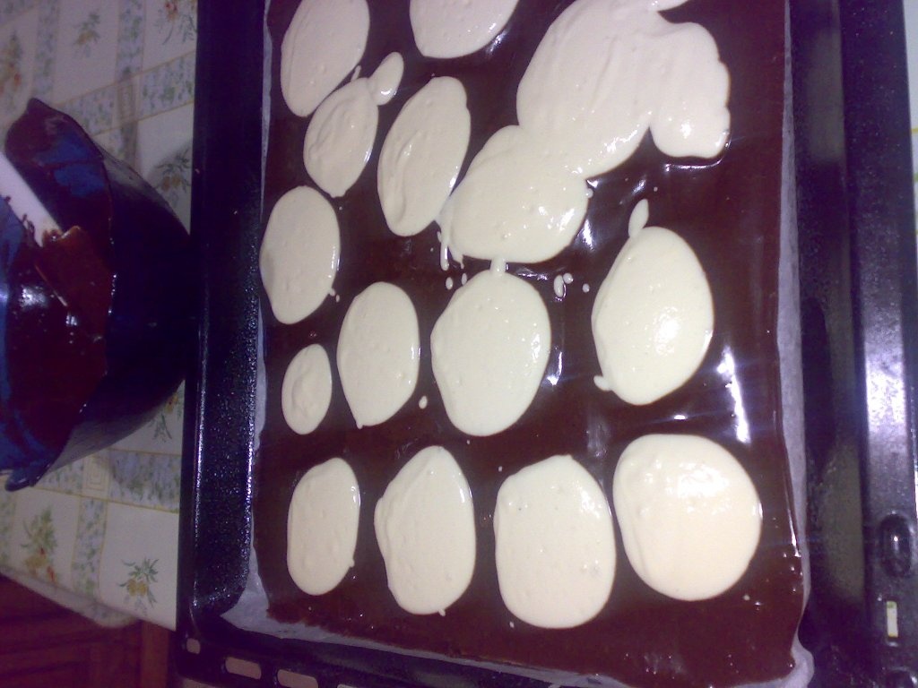 Brownies-cu crema de branza