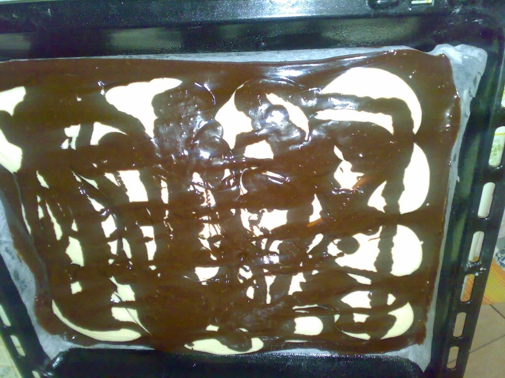 Brownies-cu crema de branza