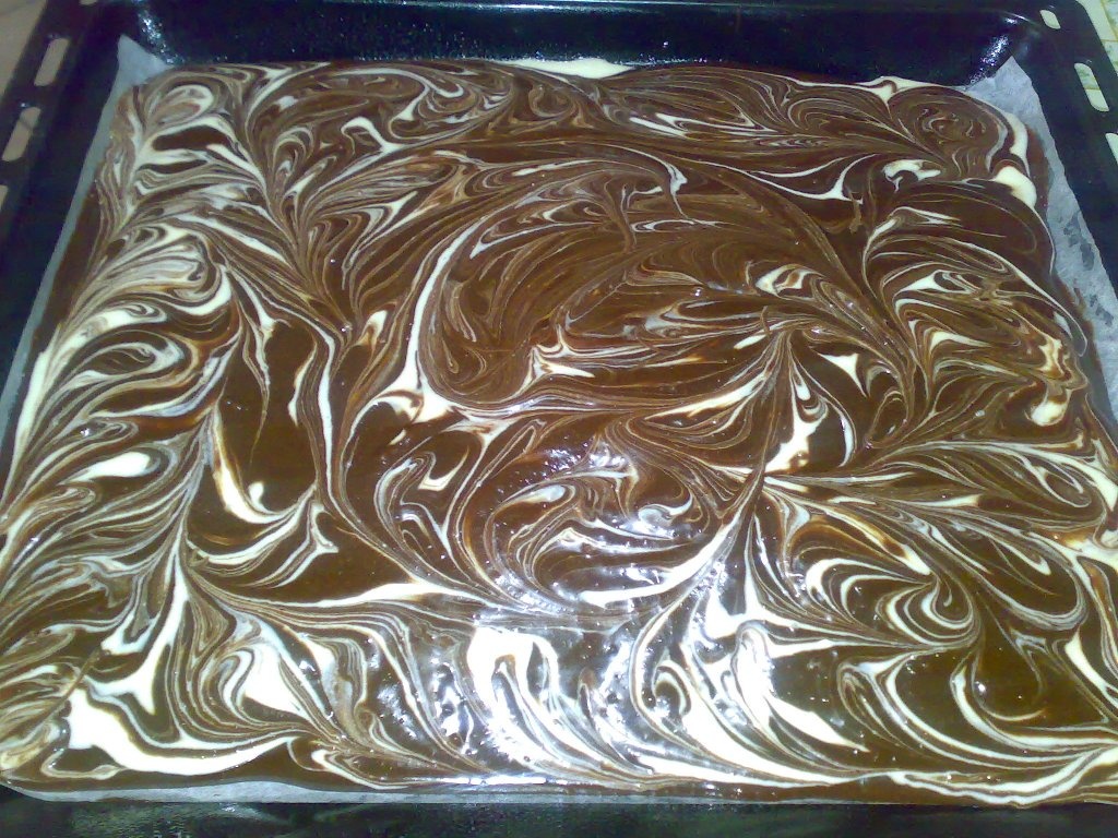 Brownies-cu crema de branza