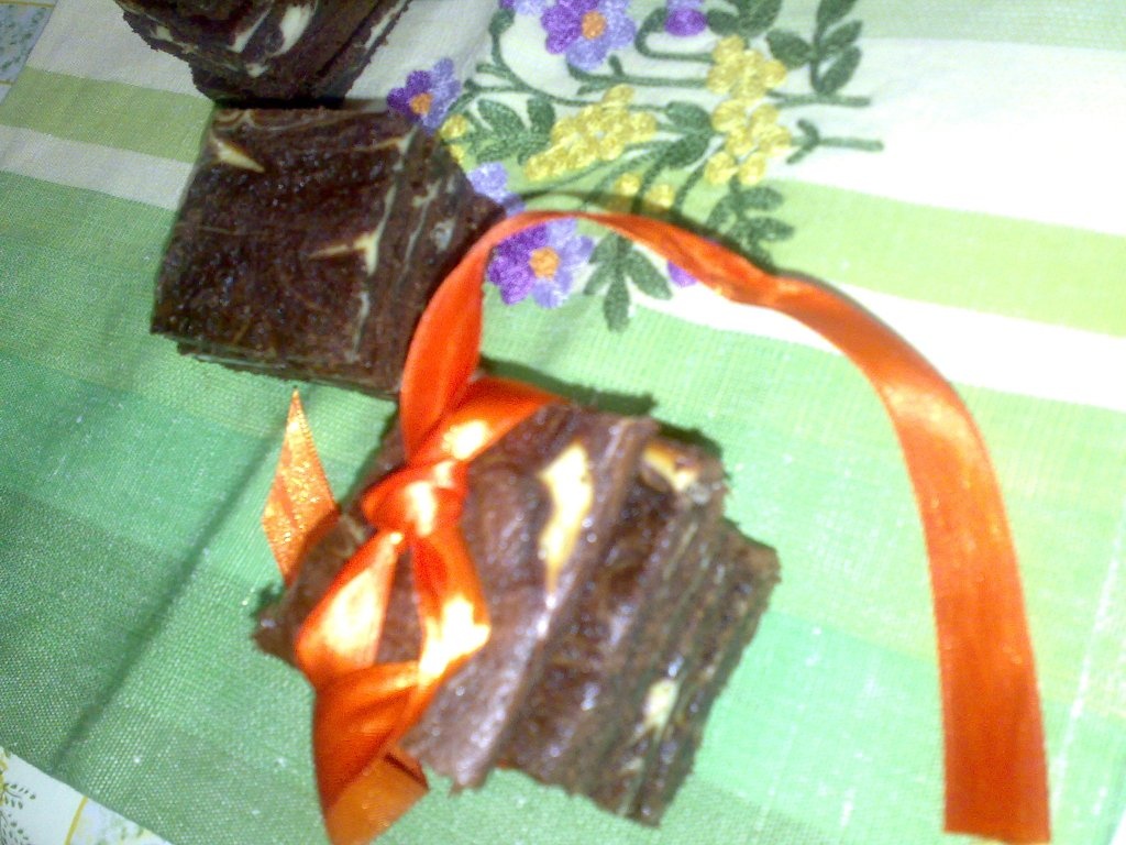 Brownies-cu crema de branza