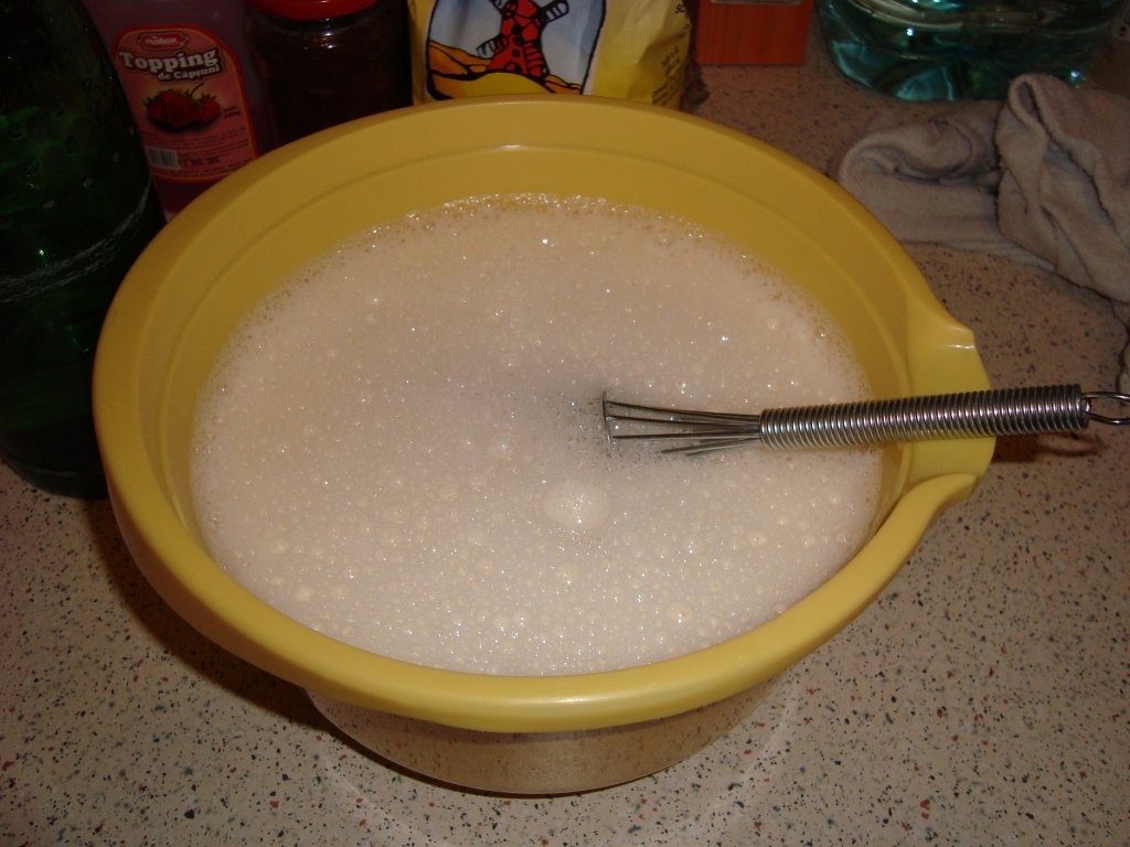 Clatite cu gem si topping