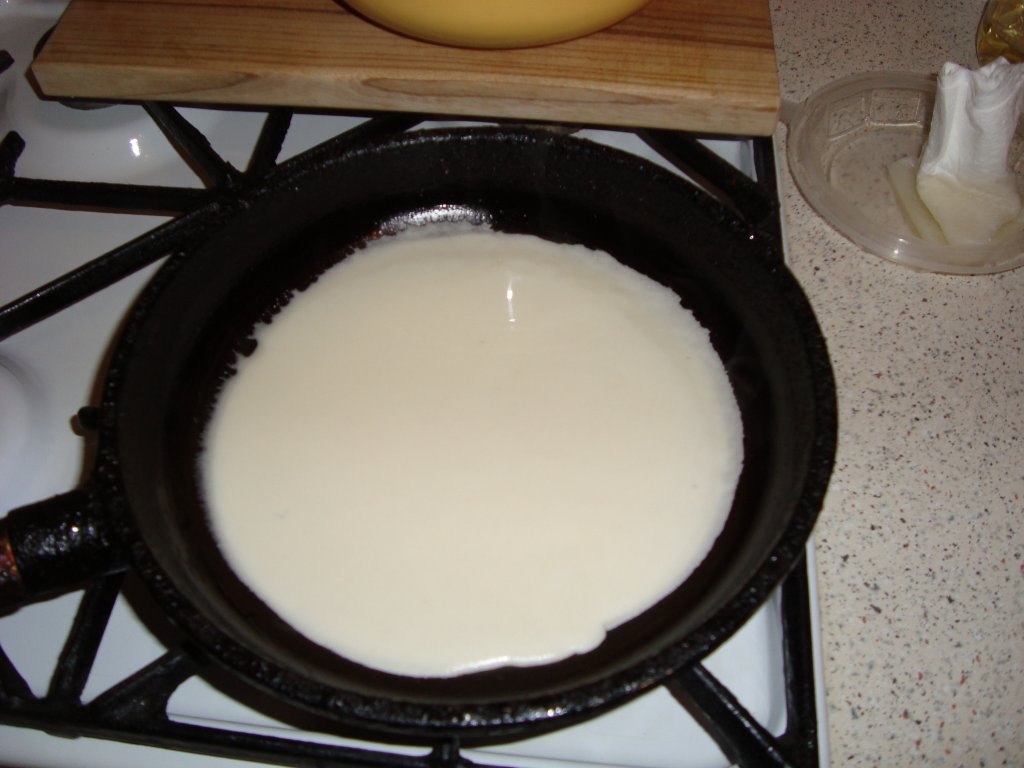 Clatite cu gem si topping