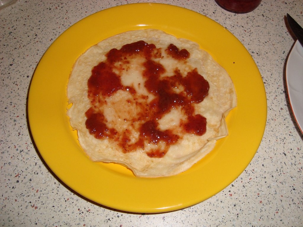 Clatite cu gem si topping