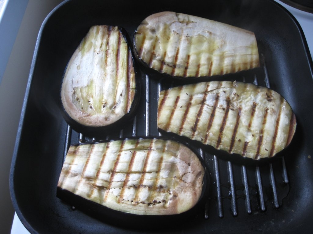 Legume la grill cu piept de pui