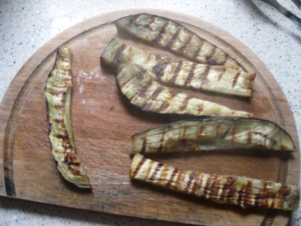 Legume la grill cu piept de pui