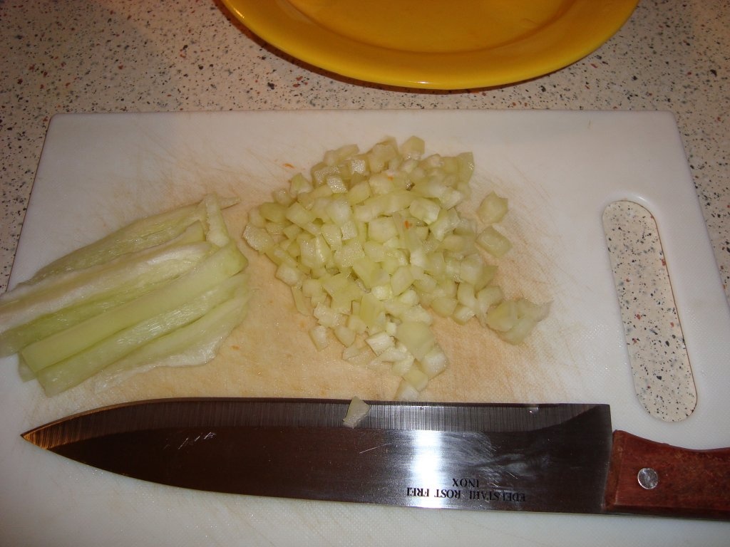 Tocanita de vitel cu piure de cartofi