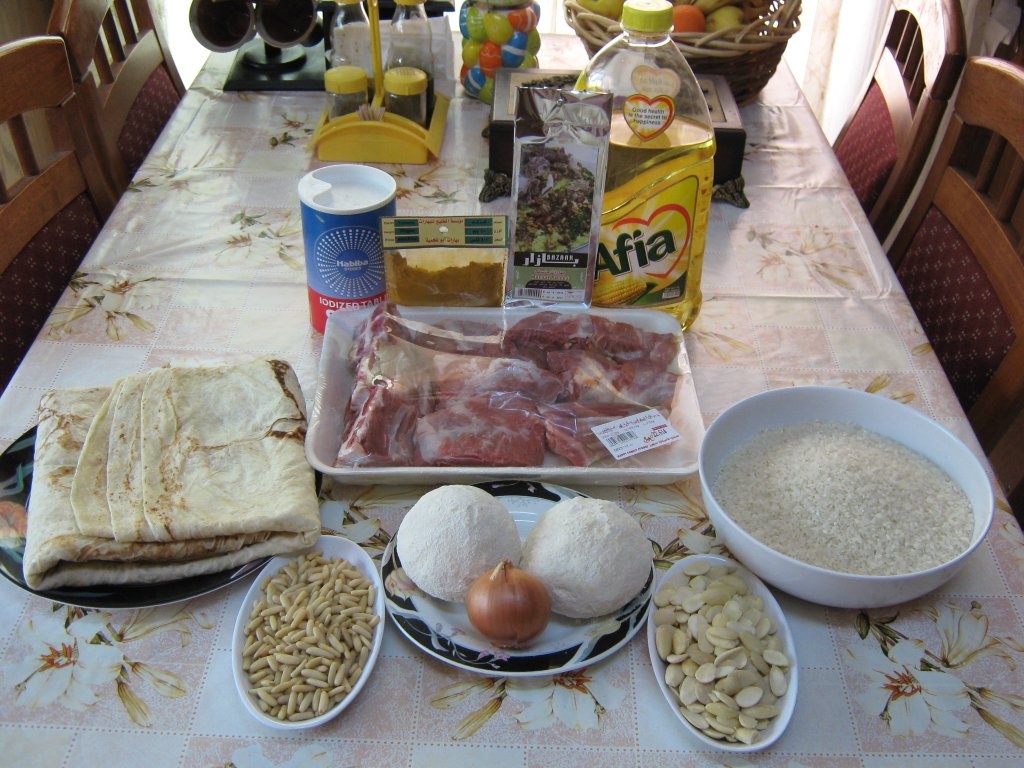 "Mansaf"- mancarea nationala a Iordaniei