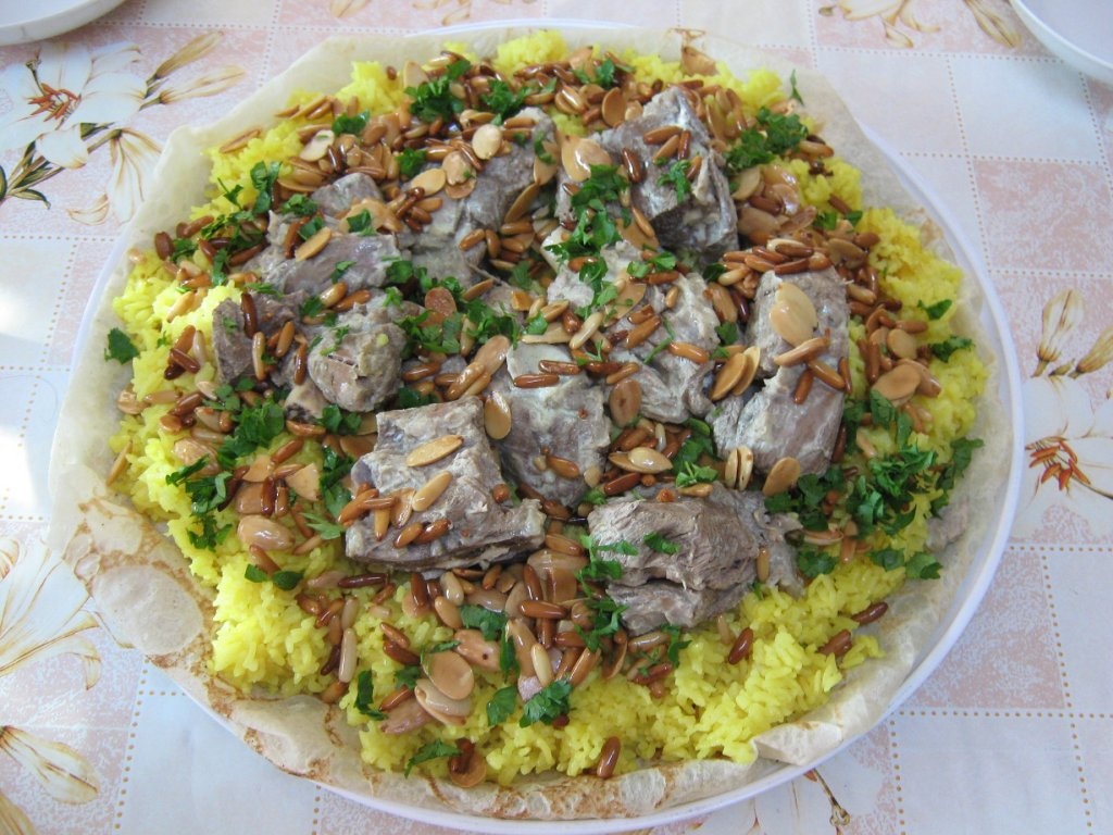 "Mansaf"- mancarea nationala a Iordaniei