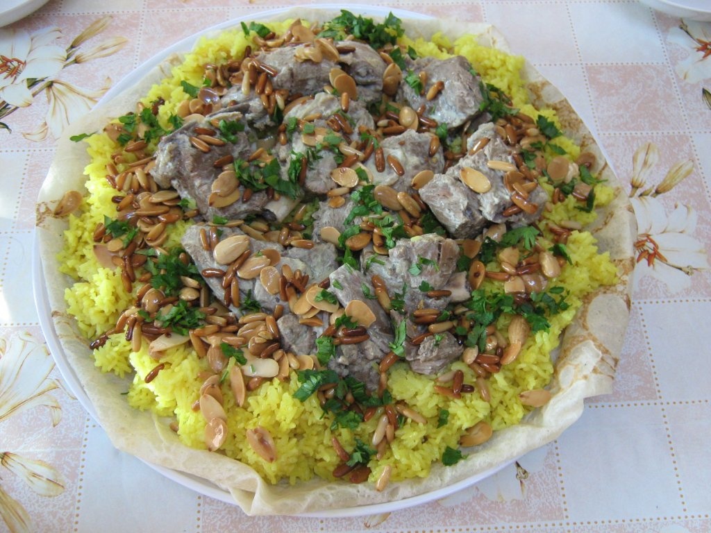 "Mansaf"- mancarea nationala a Iordaniei