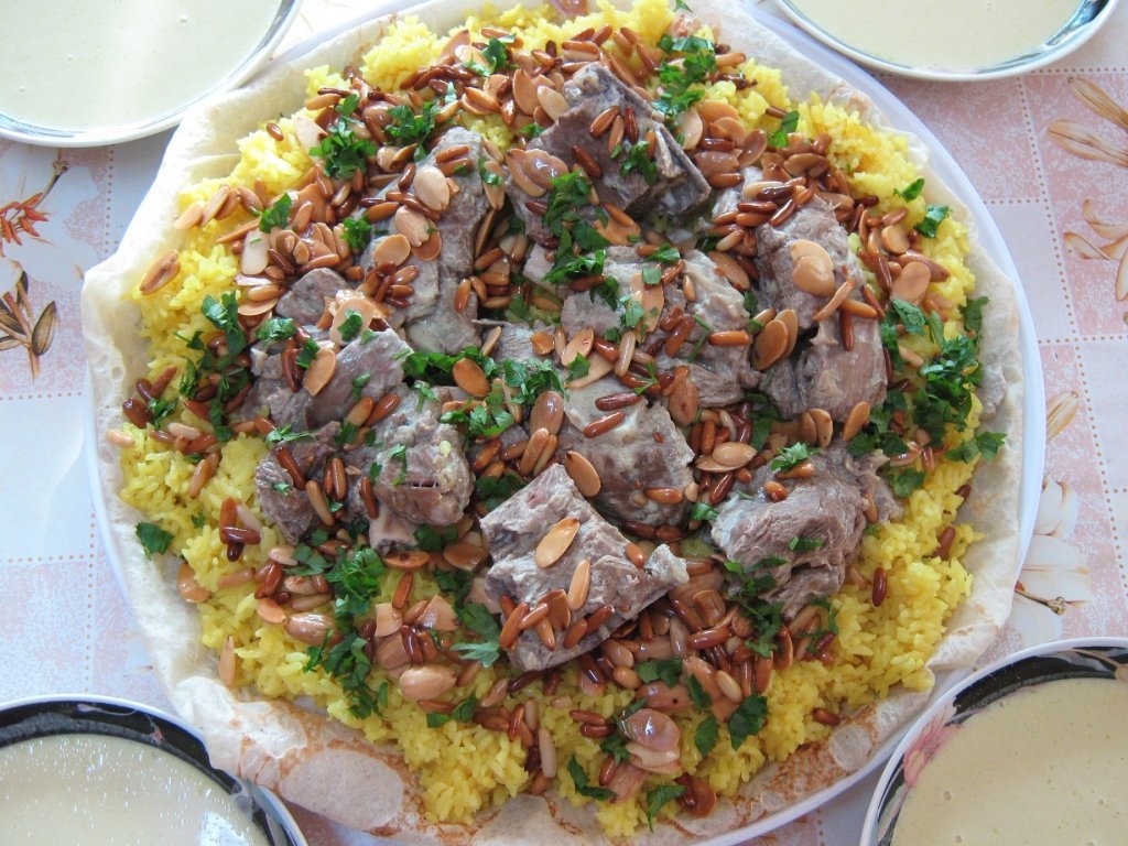 "Mansaf"- mancarea nationala a Iordaniei