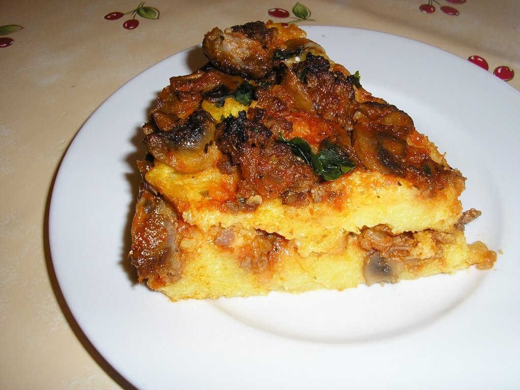 Polenta alla boscaiola