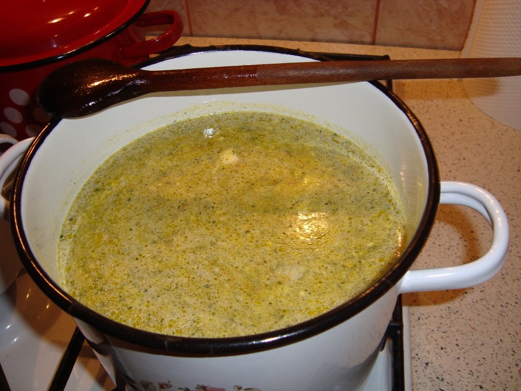 Ciorba de pui a la grec