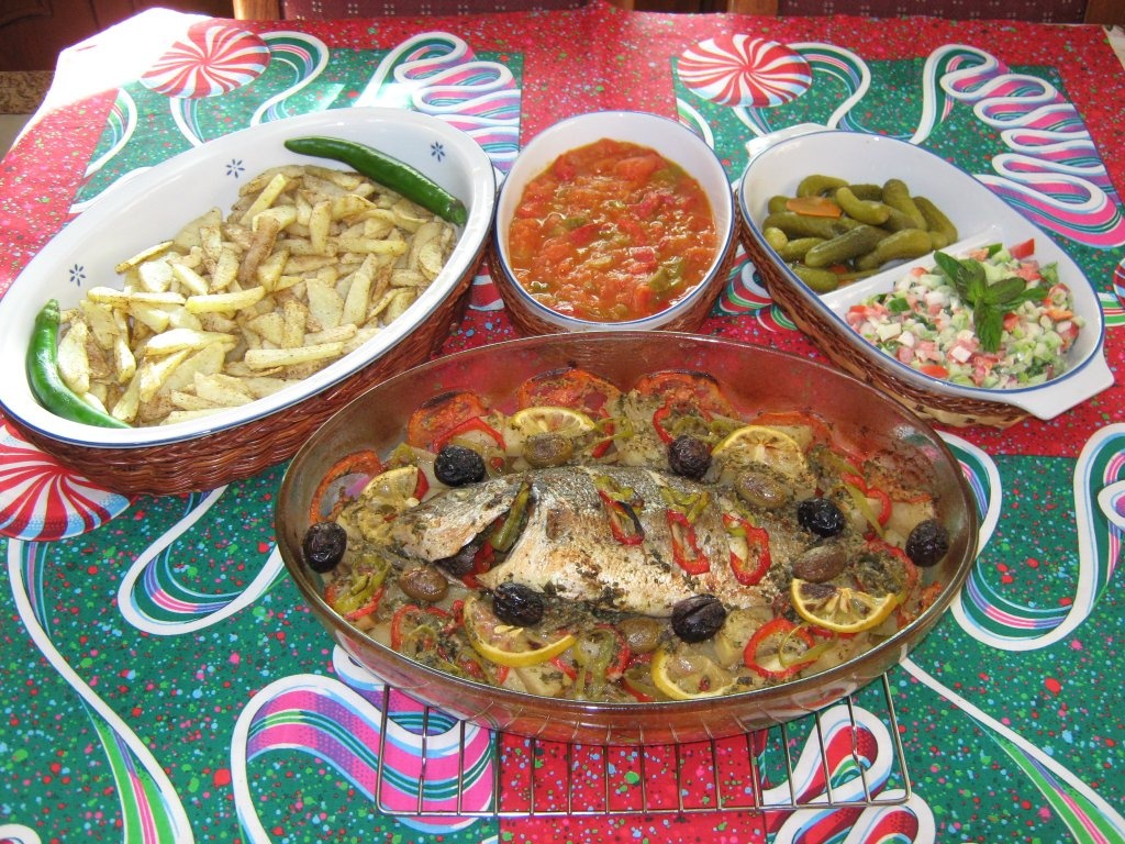 Biban umplut la cuptor-specific tarilor arabe