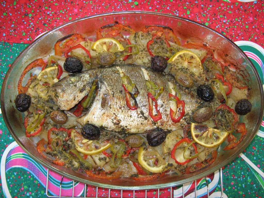 Biban umplut la cuptor-specific tarilor arabe