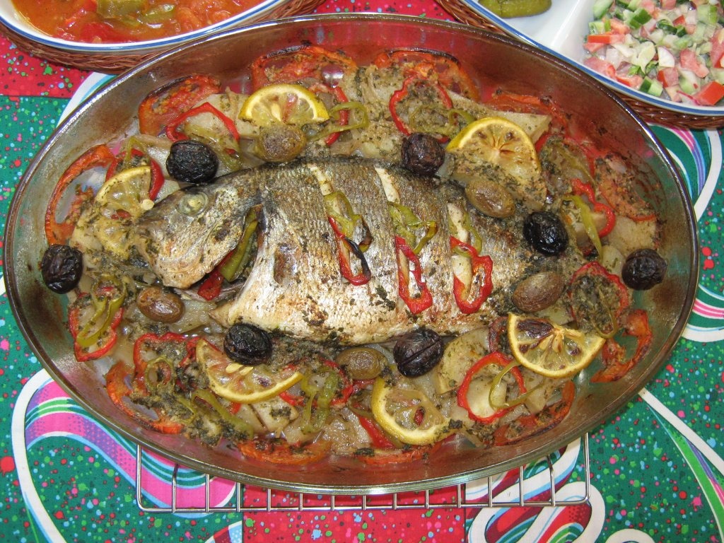 Biban umplut la cuptor-specific tarilor arabe