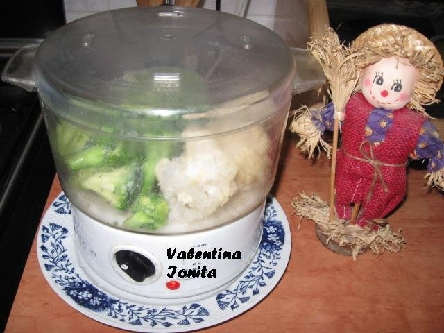 Salata de legume fierte cu maioneza de post