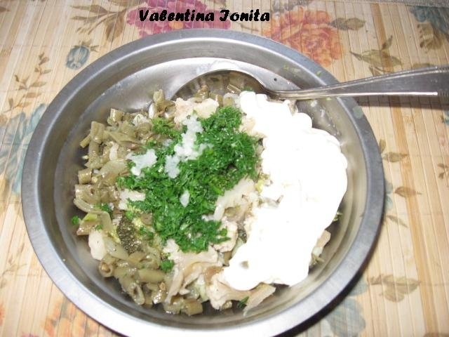 Salata de legume fierte cu maioneza de post