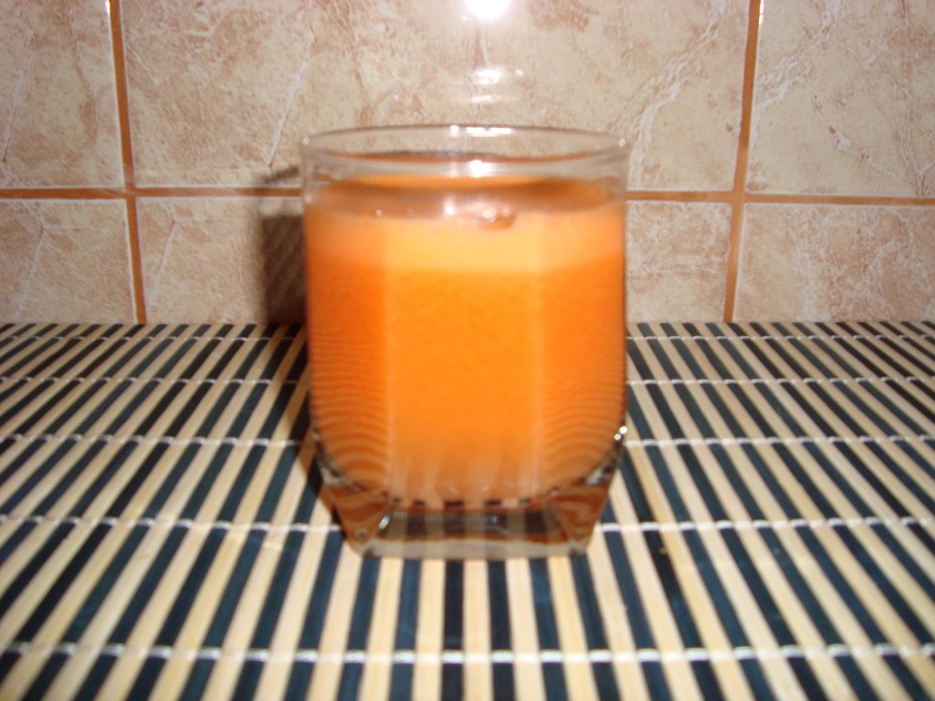 Suc de portocale, gref si morcov