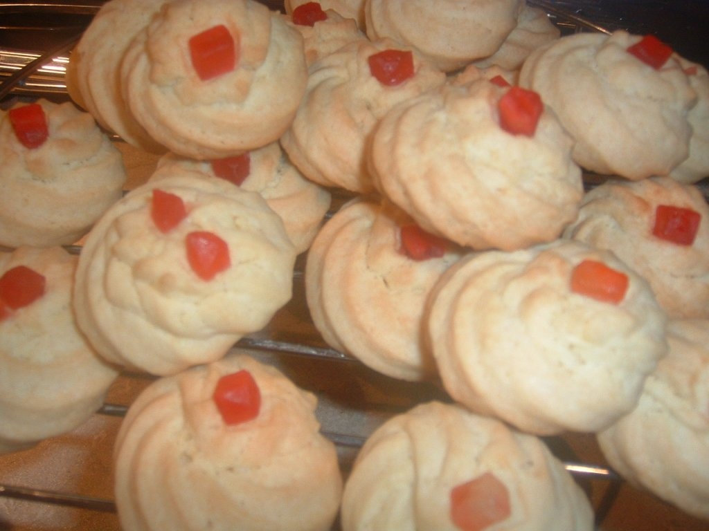 Fursecuri cu cirese glasate