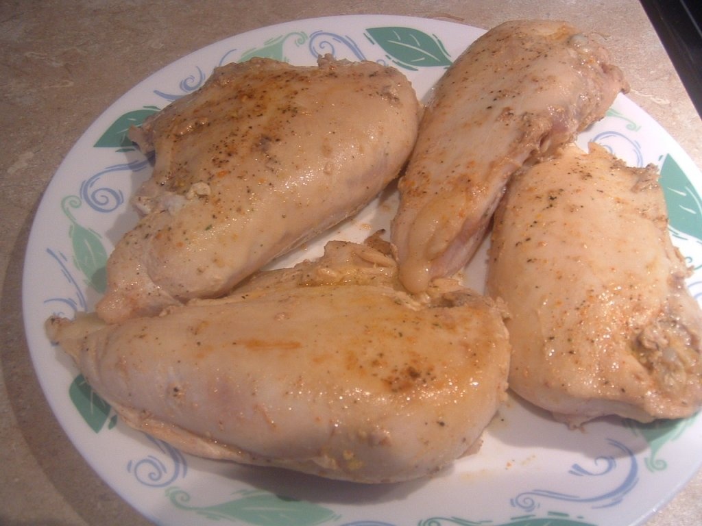 Iahnie de fasole alba cu pui