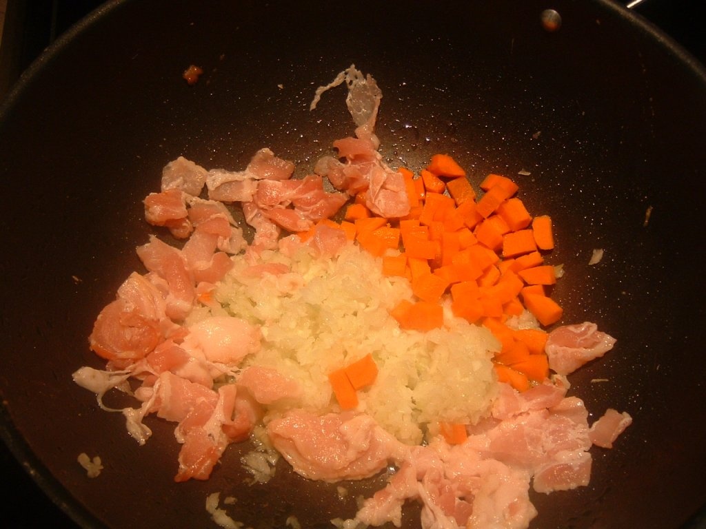 Iahnie de fasole alba cu pui