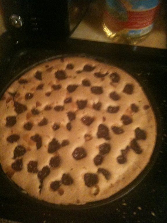 Prajitura cu visine si crema de ciocolata Ank